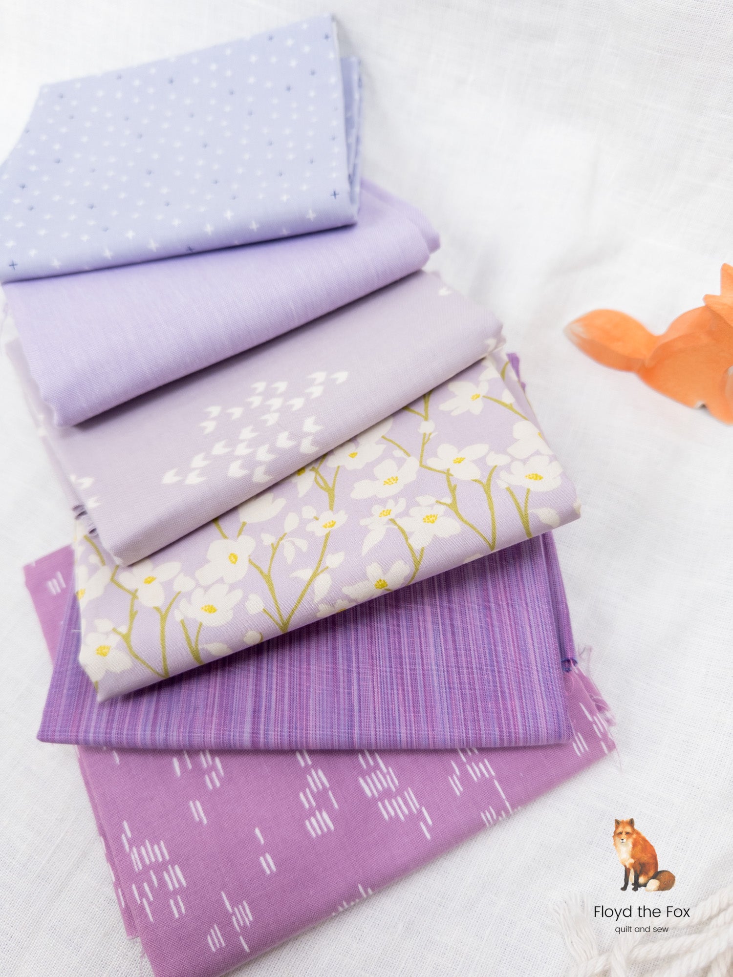 paquet de tissu | monochromes | lilas