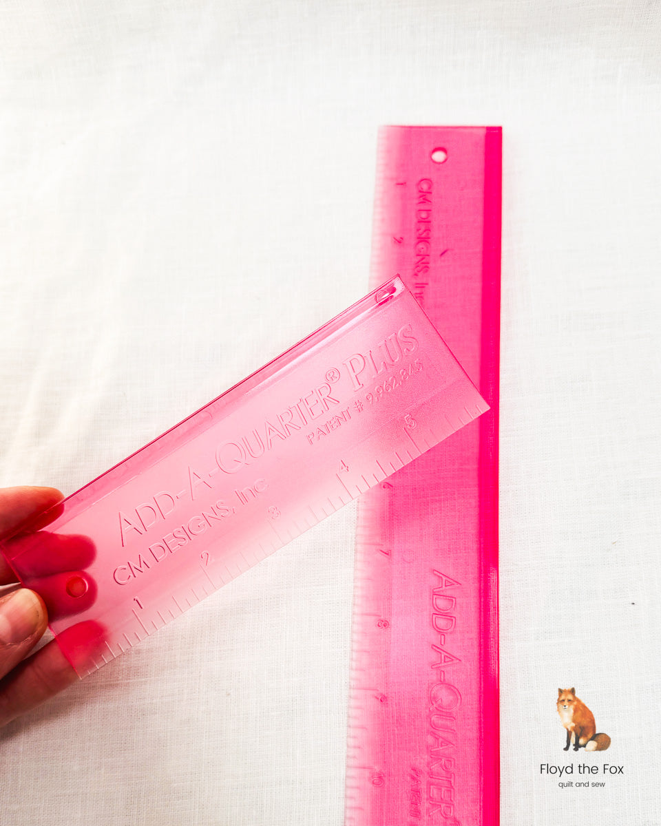 Add-A-Quarter Plus Lineal | 6 inch + 12 inch Kombi | pink