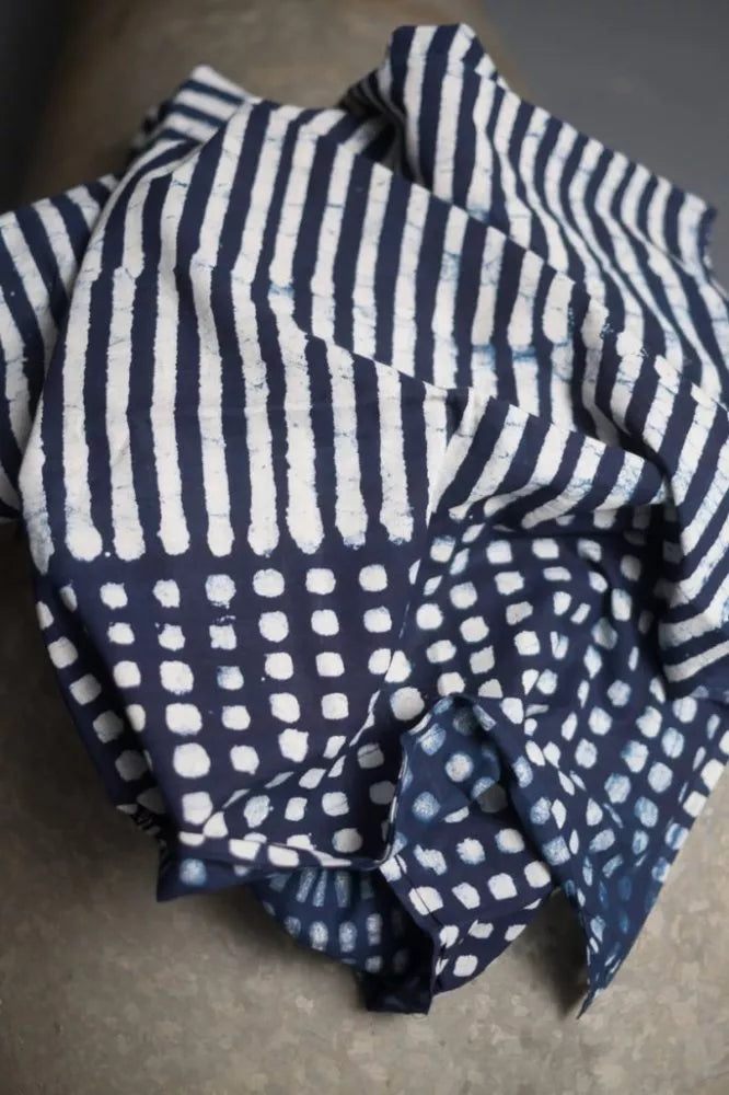 merchant&mills | hopscotch indigo organic indian cotton