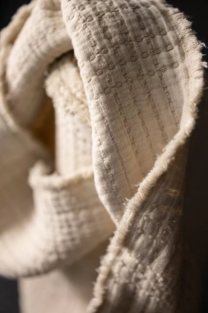 merchant&mills | soft stitch jaquard | ecru
