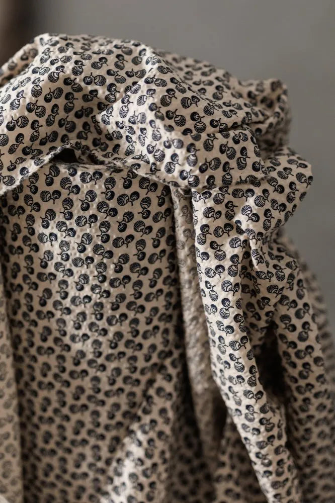 merchant&mills | jouy blue donguri organic seersucker