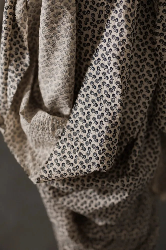 merchant&mills | jouy blue donguri organic seersucker