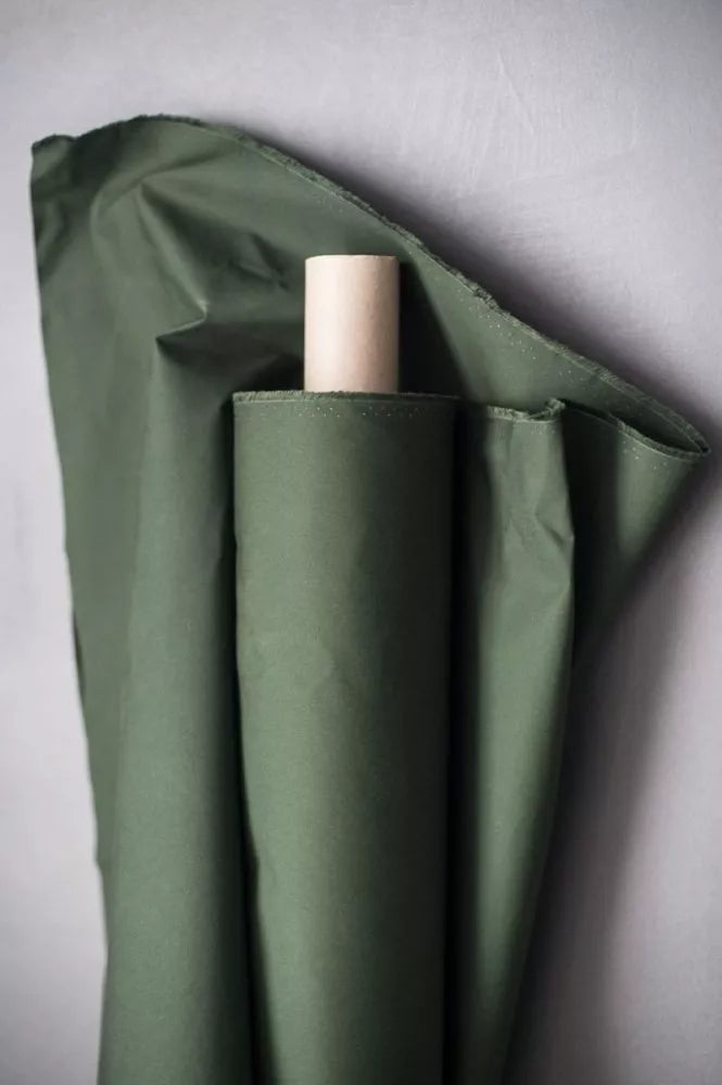 merchant&mills | dry organic cotton oilskin | fern