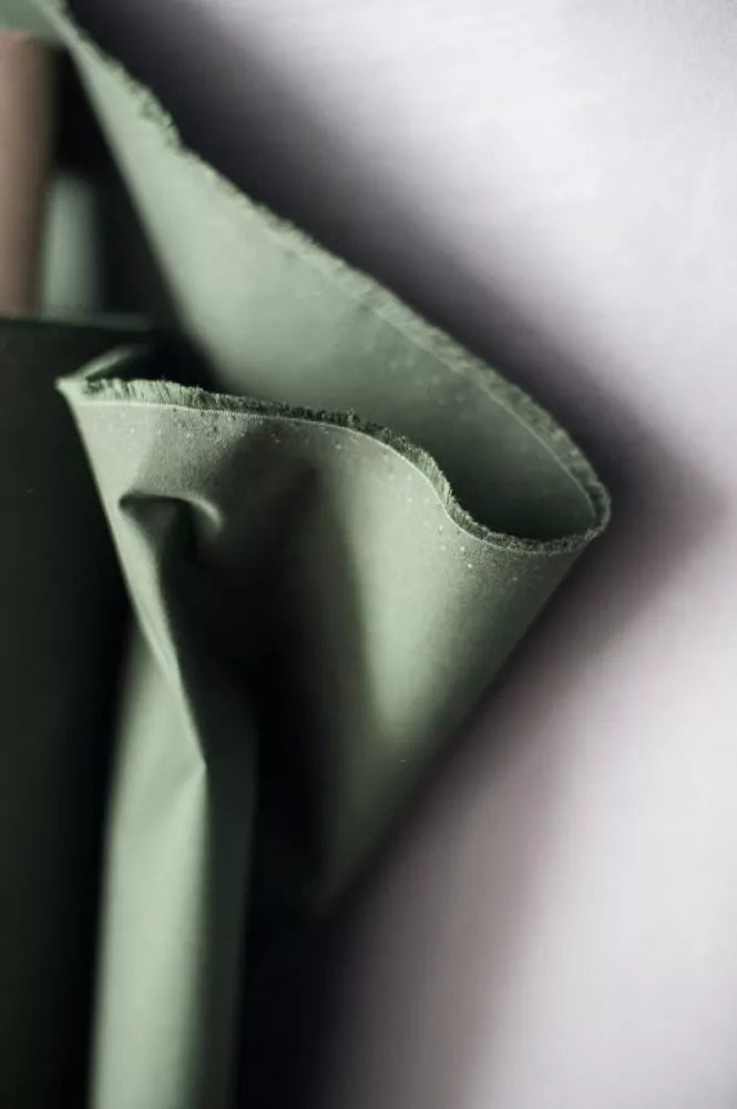 merchant&mills | dry organic cotton oilskin | fern