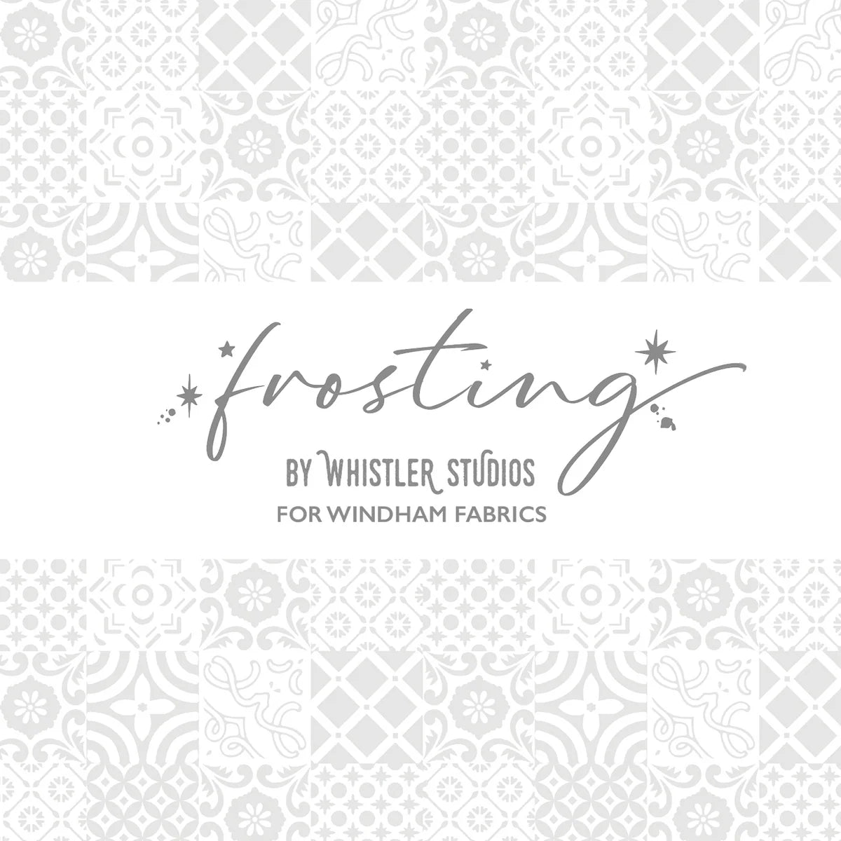 windham fabrics | frosting | white on white | starry skies