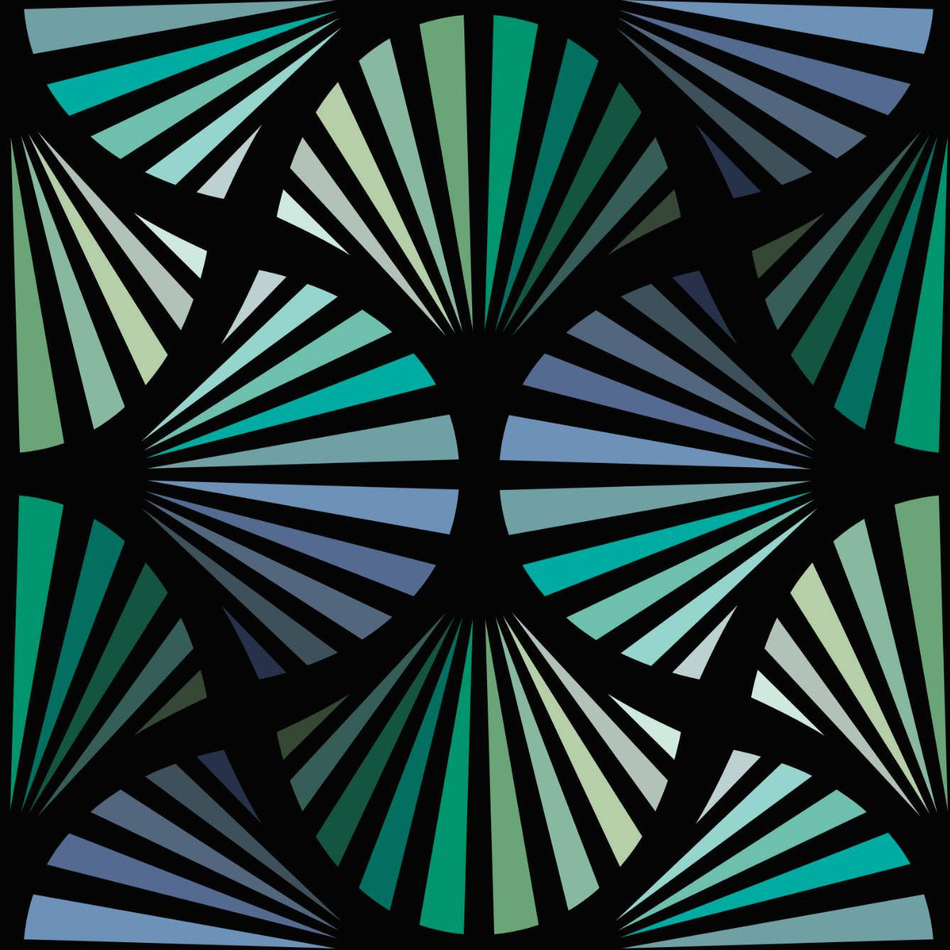 quiltkit | deco glam quilt | gingerly quilts | cover versionen