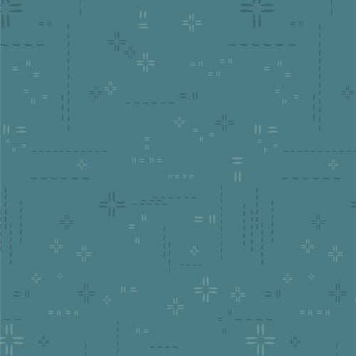 art gallery fabrics | decostitch elements | teal fog