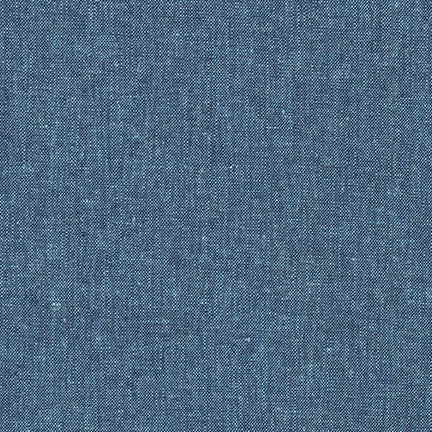 robert kaufman | essex yarn dyed | peacock