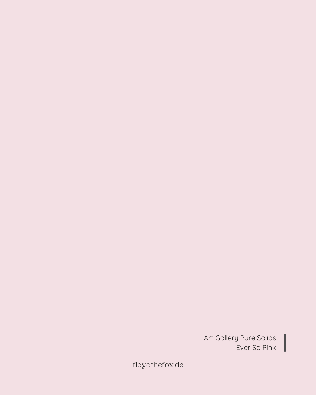 ever so pink | art gallery PURE solids