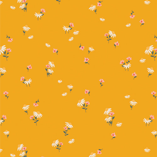 art gallery fabrics | the flower fields | delicate buttercup