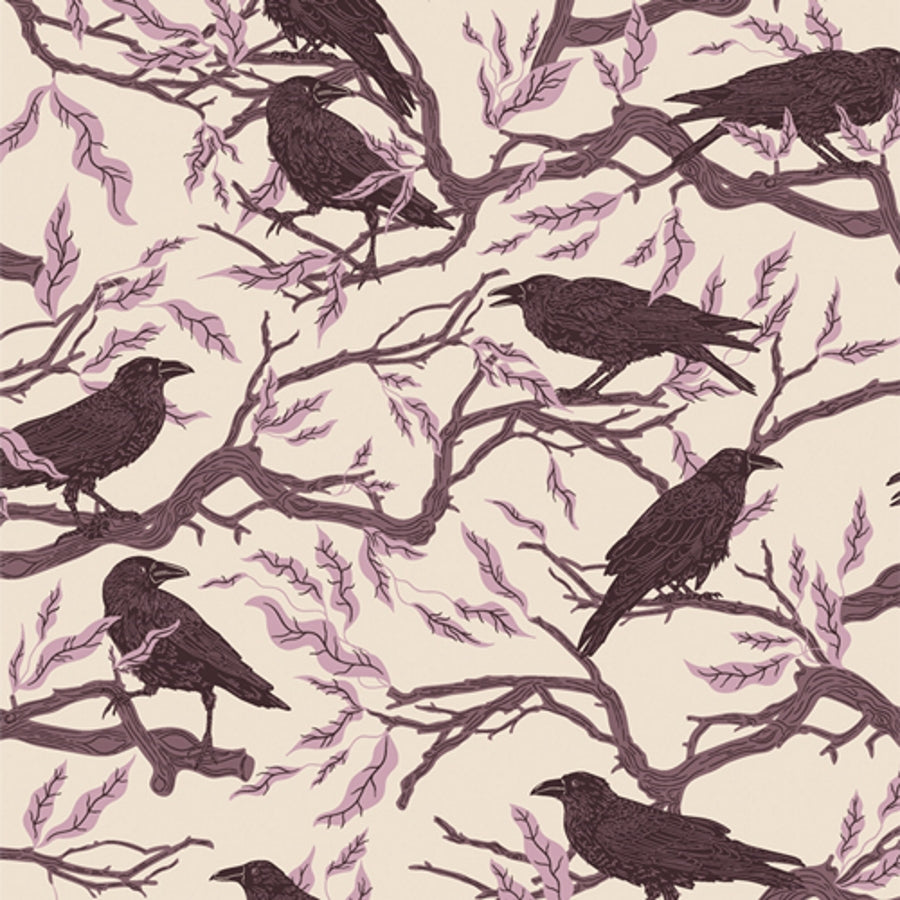 art gallery fabrics | ghostly & haunted | ravens twilight