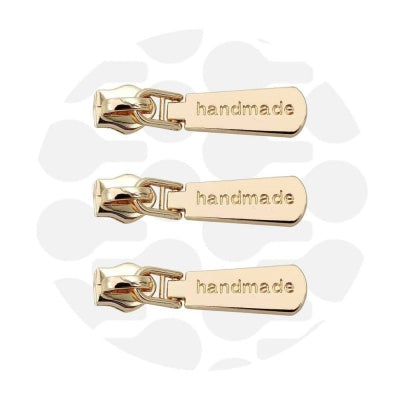 zipper zoo | slider | gold