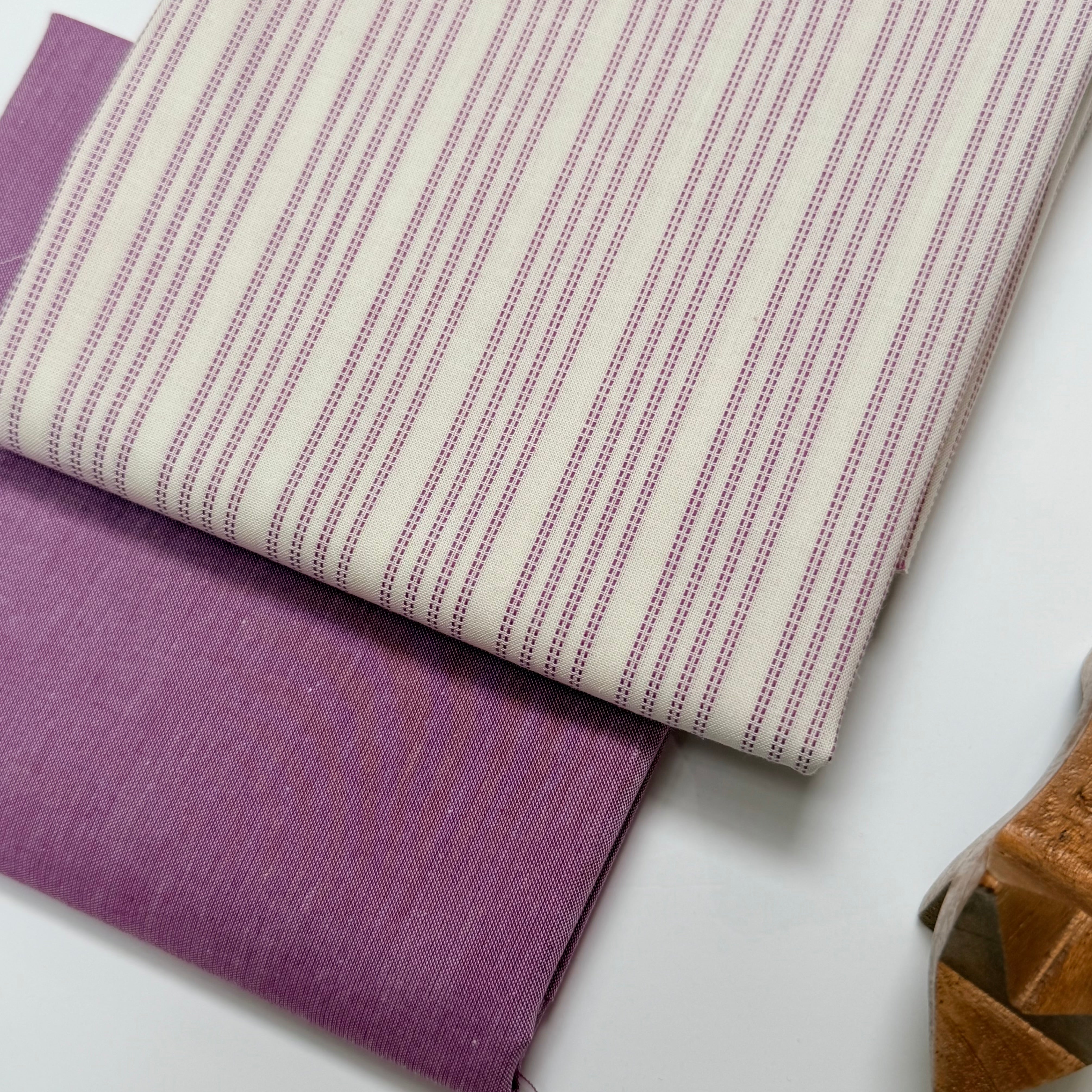 tilda | wovens | tea towel basics | cantucci stripe plum