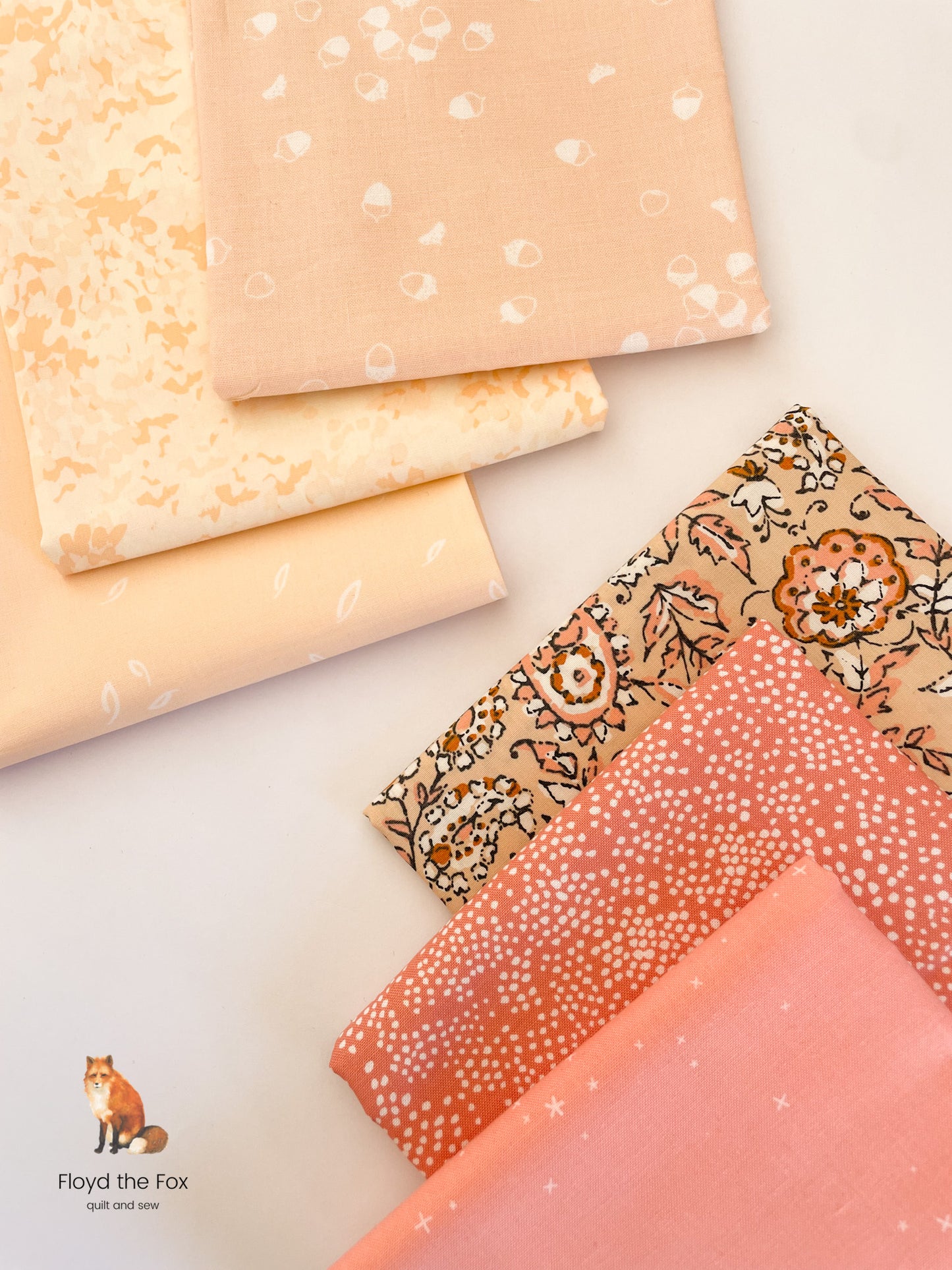 fabric package | salmon | 6