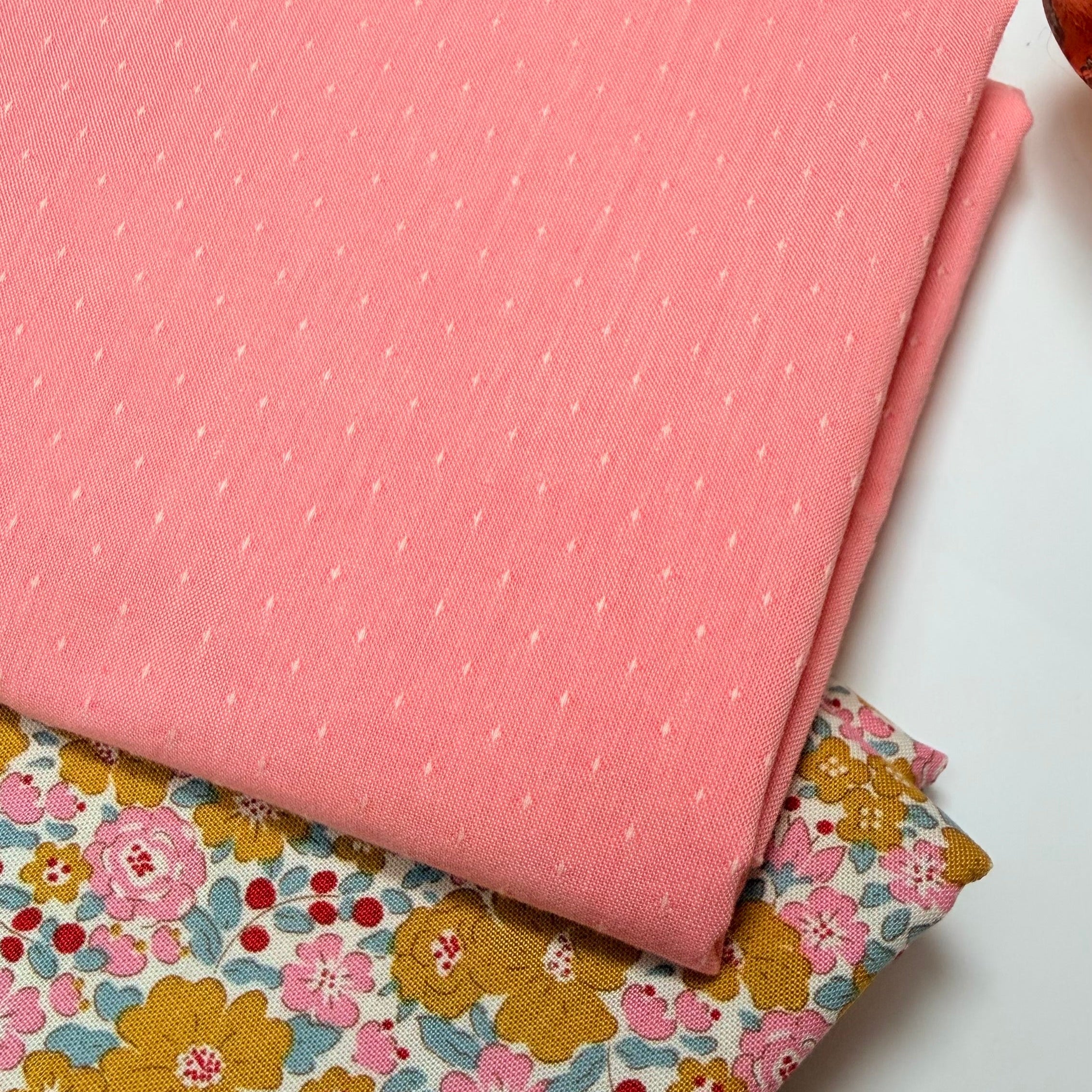tilda | wovens | creating memories | tiny dot pink