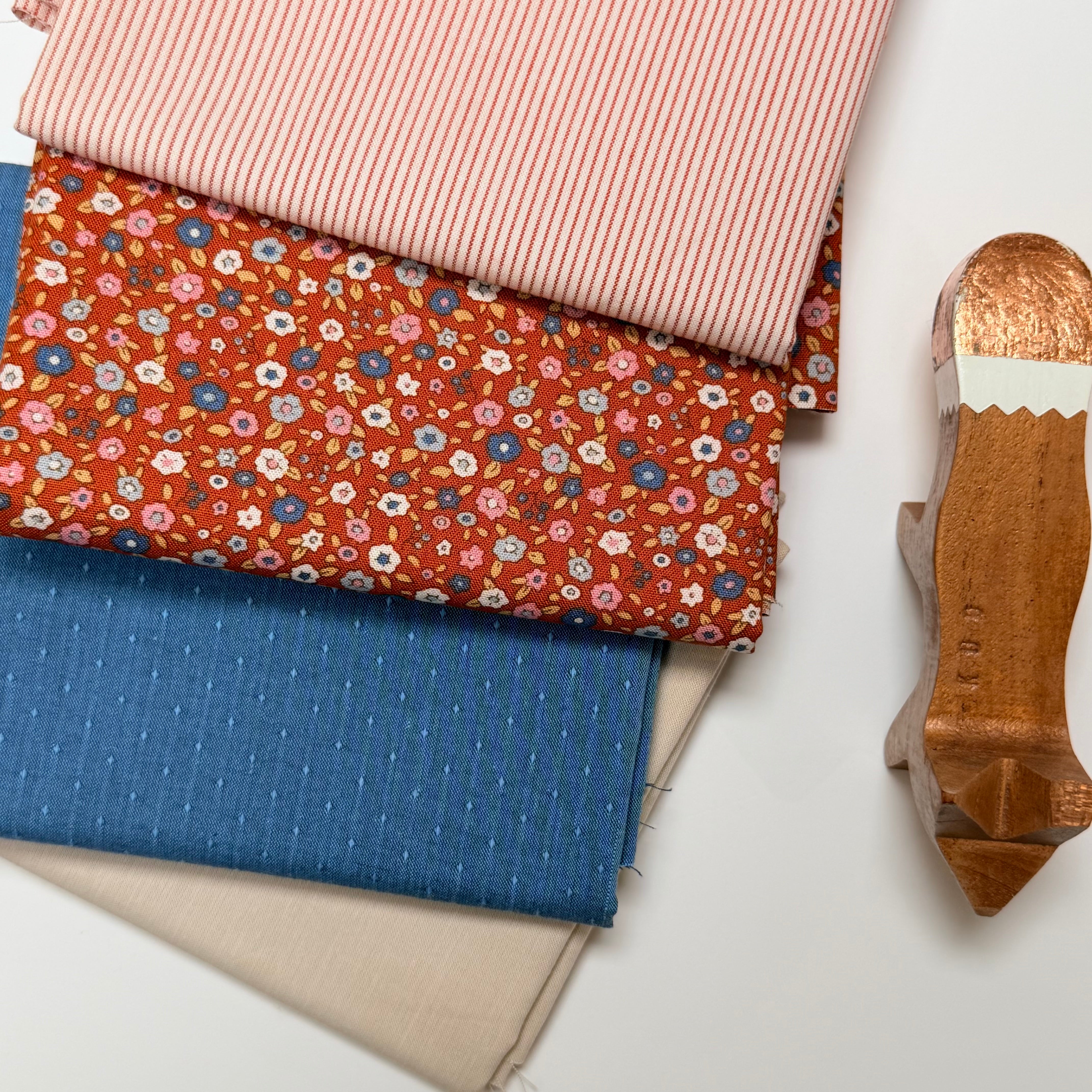 tilda | wovens | basics chambray | putty