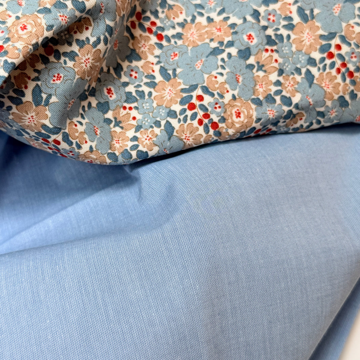 tilda | wovens | basics chambray | blue