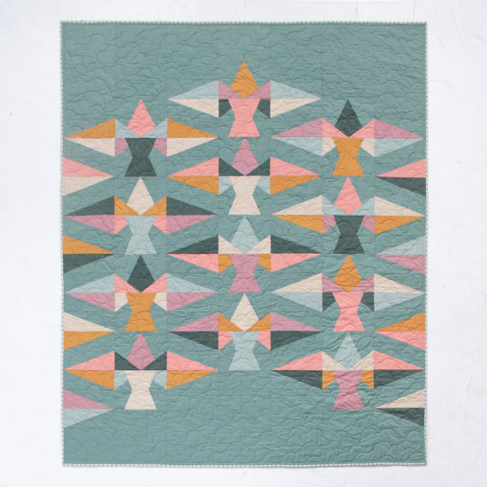 quiltkit | another feather | eudaimonia studio | spruce