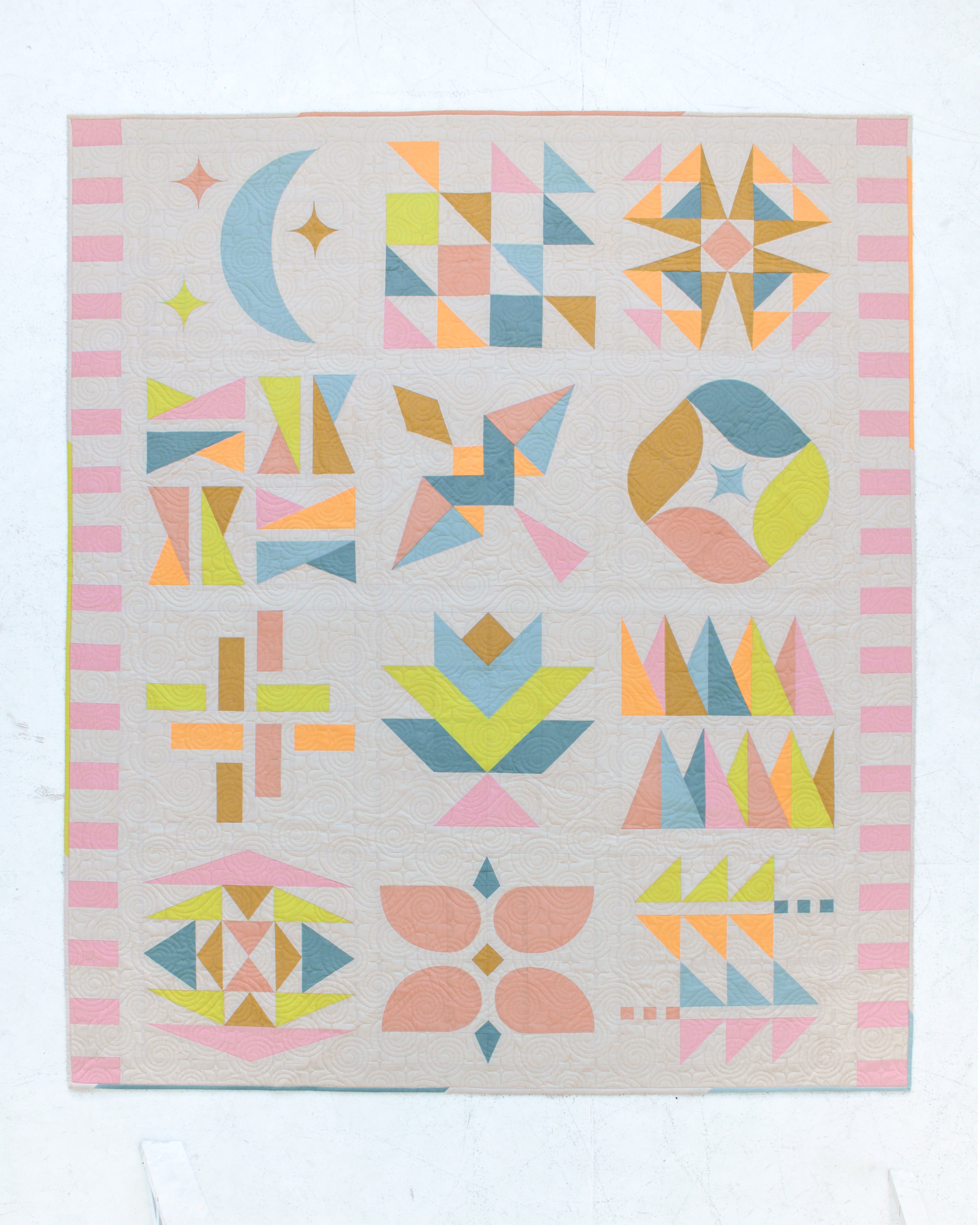 quiltkit | eudaimonia studio | hand+soul bom 2026 | celestial desert