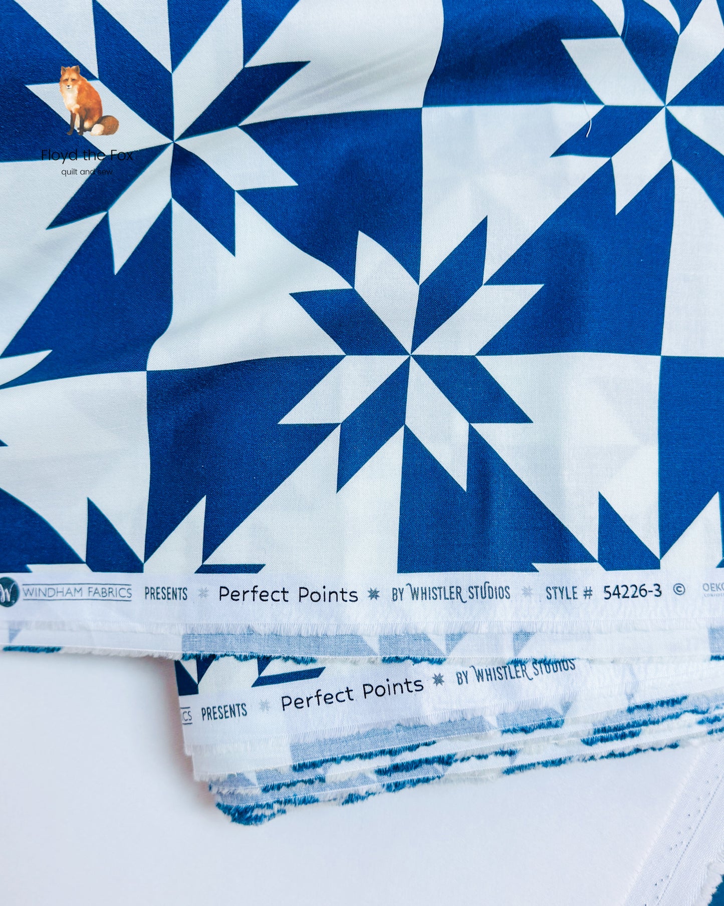 windham fabrics | perfect points | hunter star | indigo