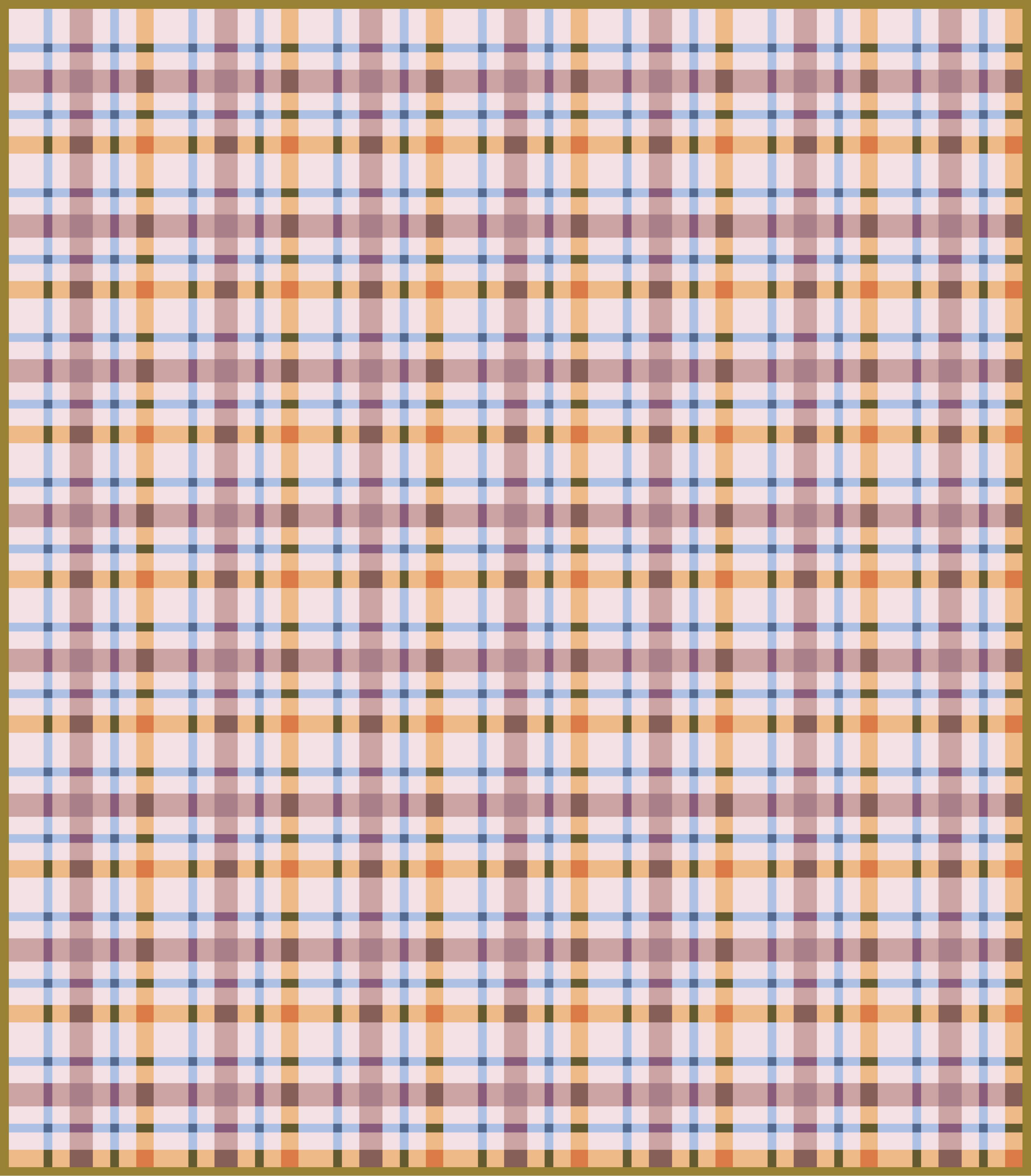 quiltkit | lo and behold stitchery | petit plaid | sweet fig