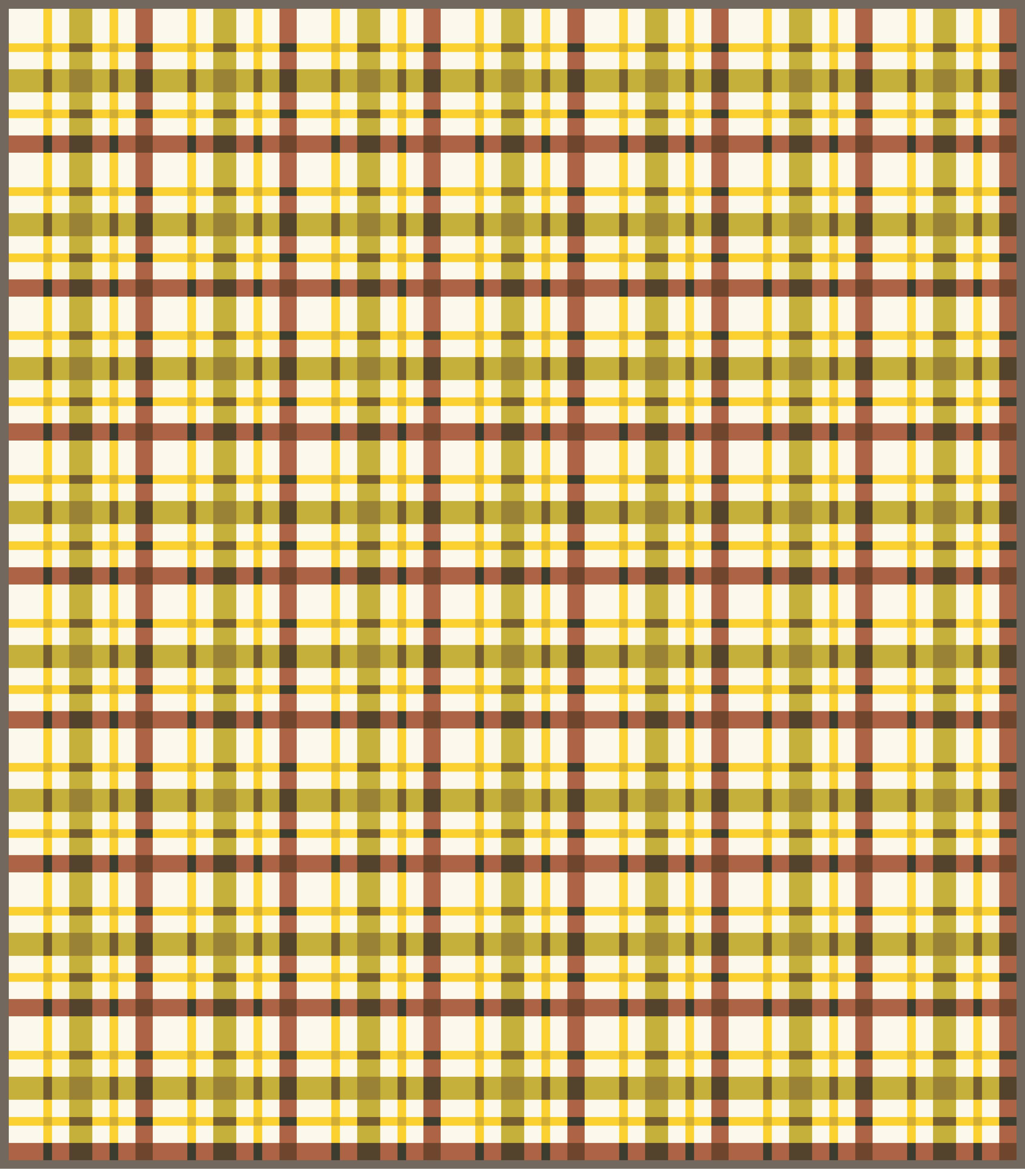 quiltkit | lo and behold stitchery | petit plaid | olive oil