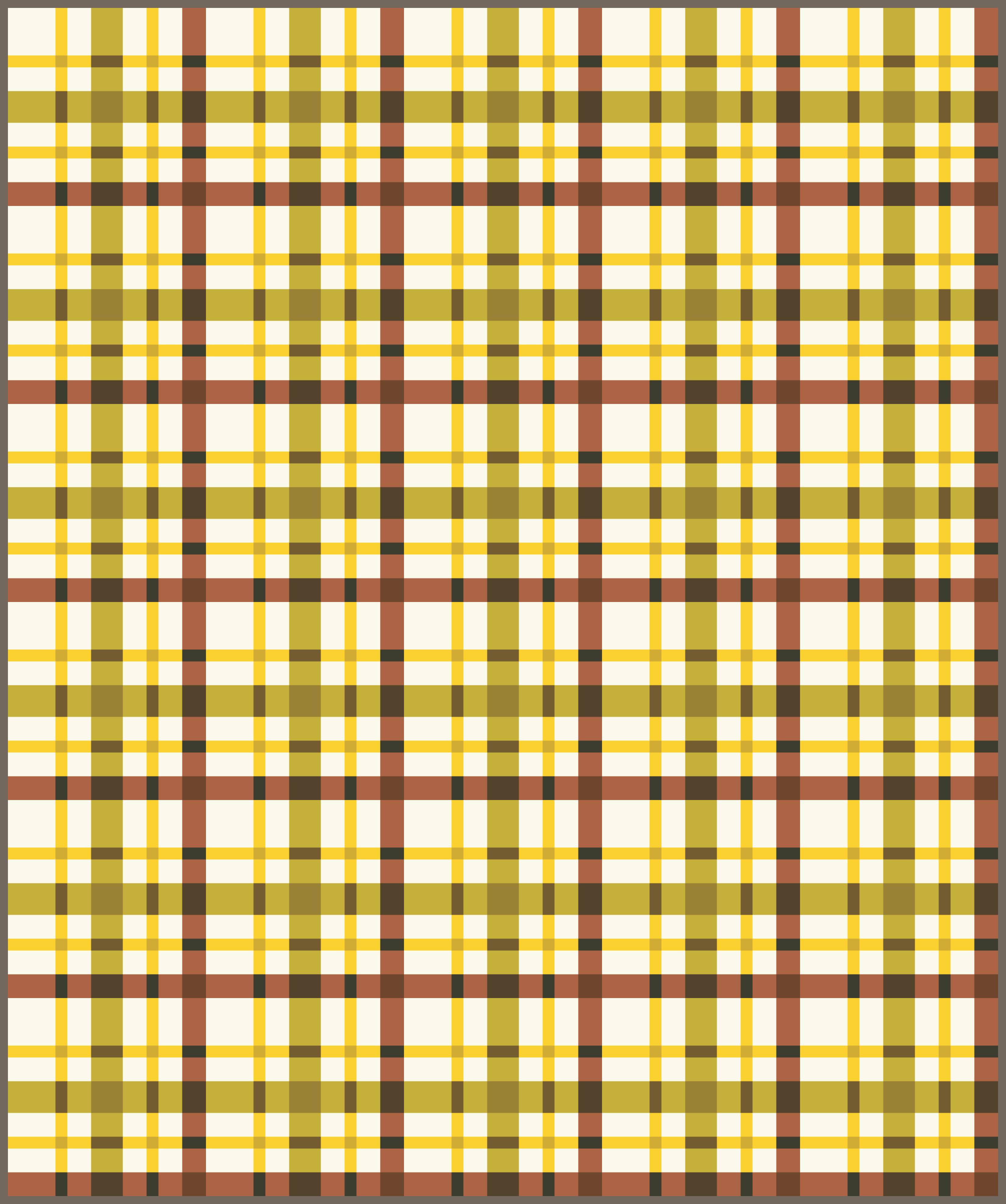 quiltkit | lo and behold stitchery | petit plaid | olive oil
