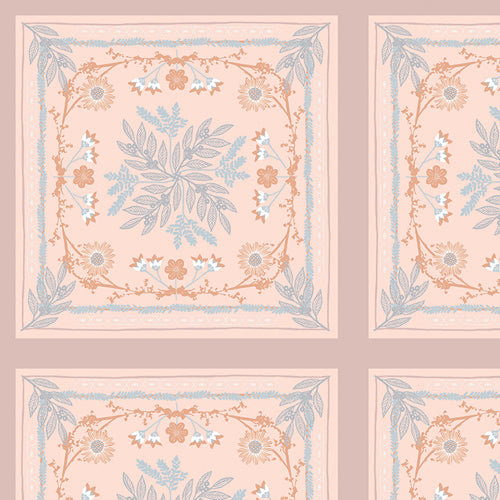 art gallery fabrics | mindscape | seaside tiles blush