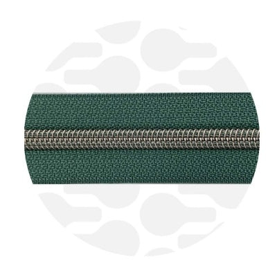 zipper zoo | endlos-reißverschluss | mineral green