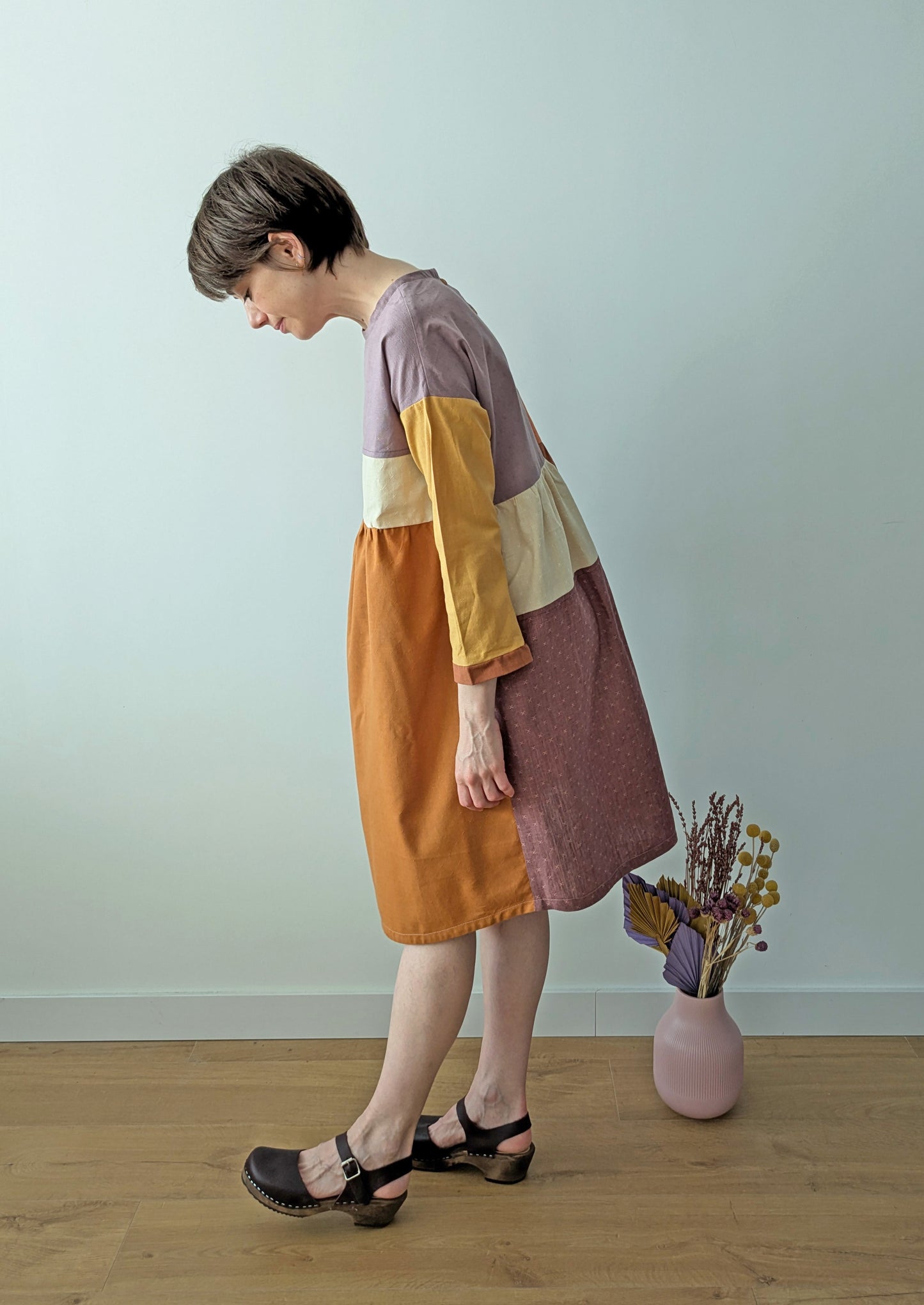 stoffpaket | cocowawa crafts | plum dress