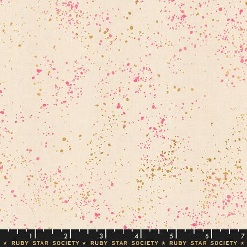 ruby star society | speckled | neon pink metallic - floydthefox