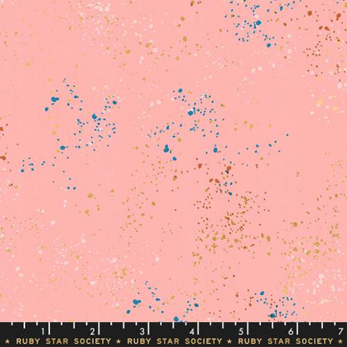 ruby star society | speckled | candy pink metallic - floydthefox
