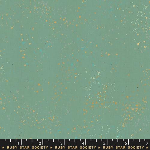 ruby star society | speckled | soft aqua metallic - floydthefox