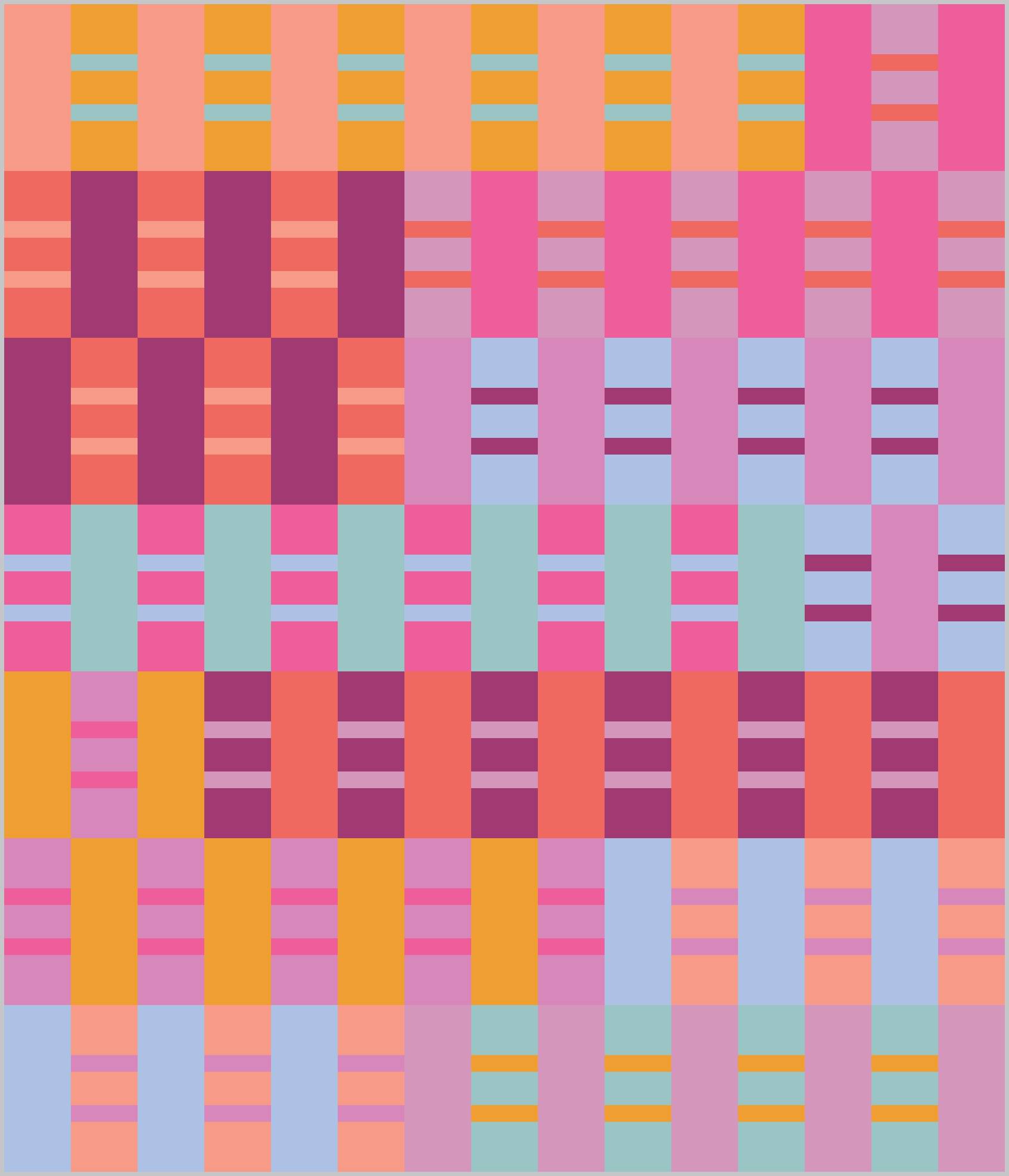 quiltkit | ruby sue | throw | beach day