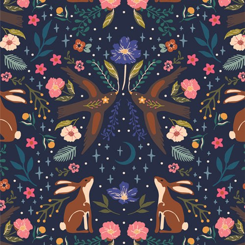 agf | starling | moonlit forest dusk