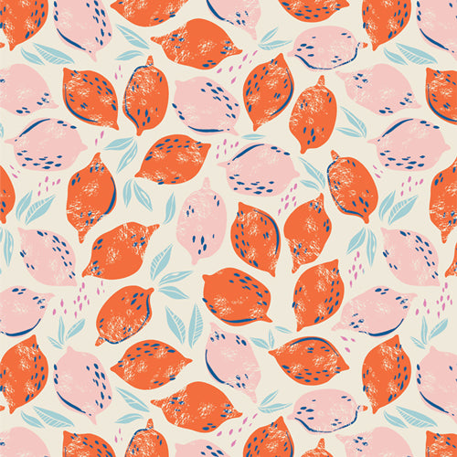 art gallery fabrics | sunburst | peach lemonade