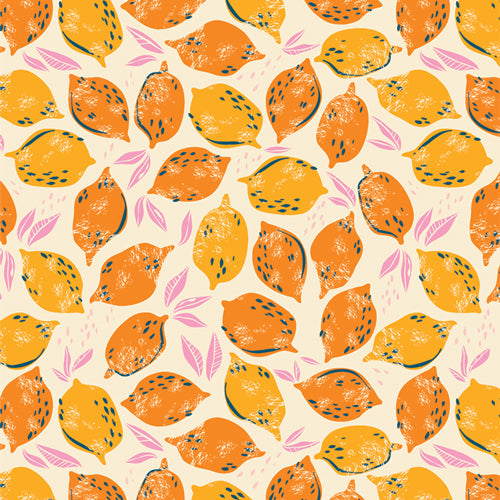 art gallery fabrics | sunburst | mango lemonade