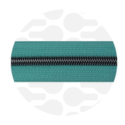 zipper zoo | endlos-reißverschluss | seaspray teal
