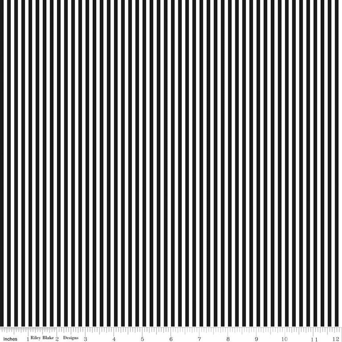 riley blake | pasek | 1/8" czarny