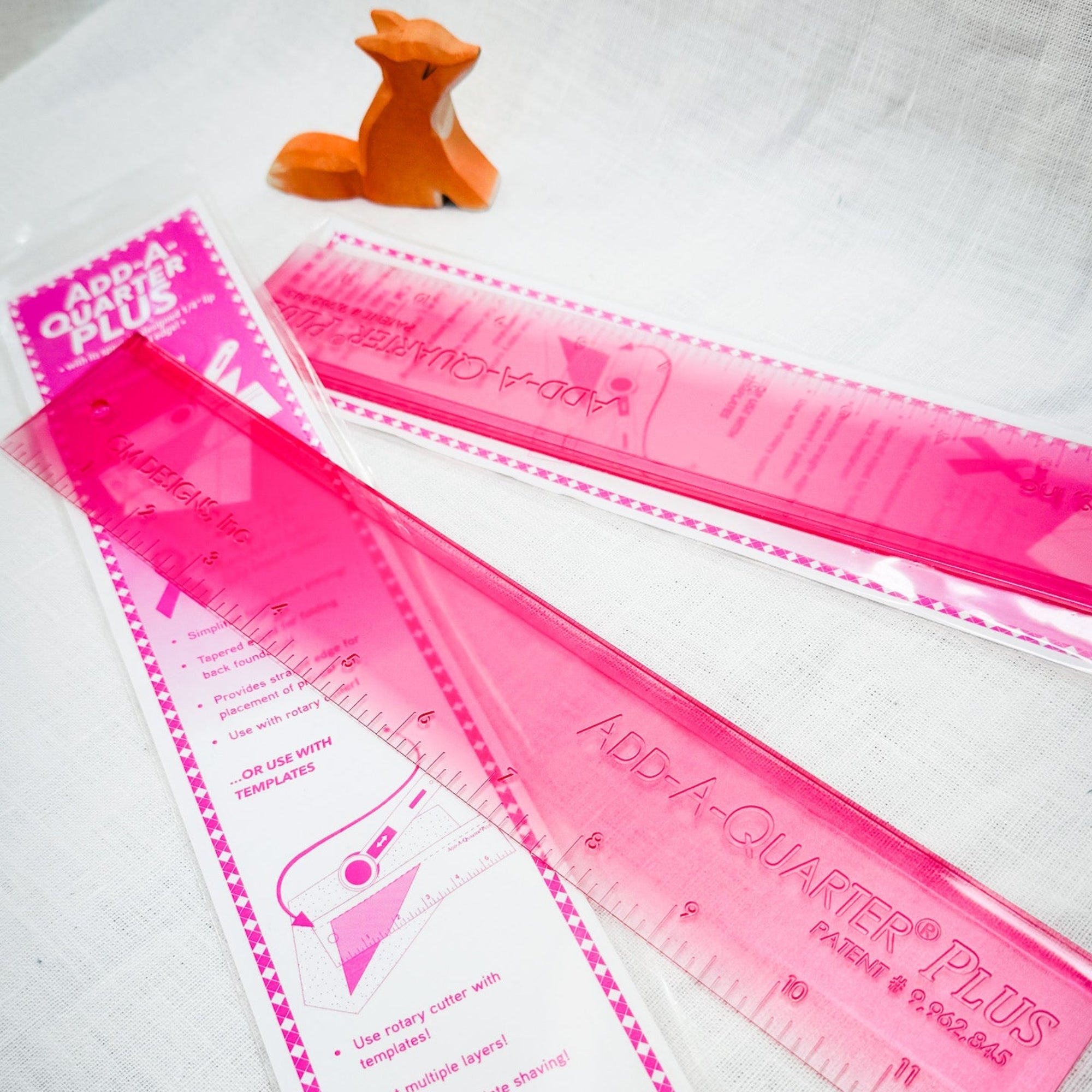 Add - A - Quarter Plus Lineal | 12 inch lang | pink - floydthefox