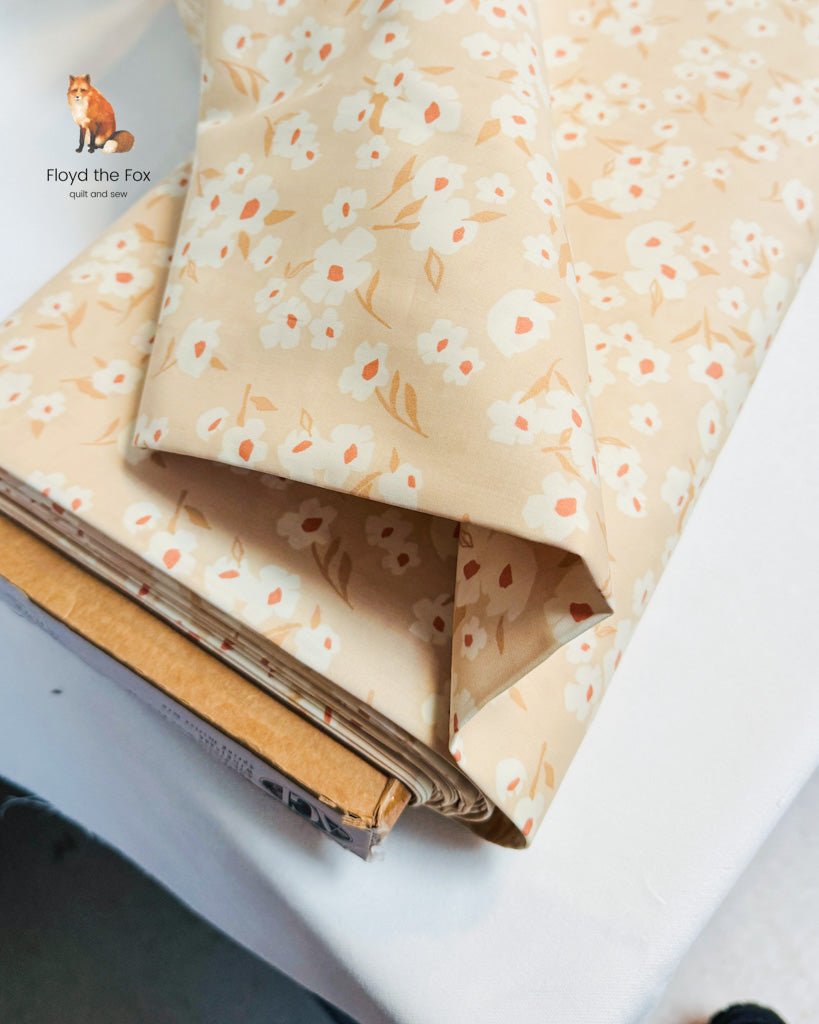 agf | 108" edition | spring daisies ecru - floydthefox