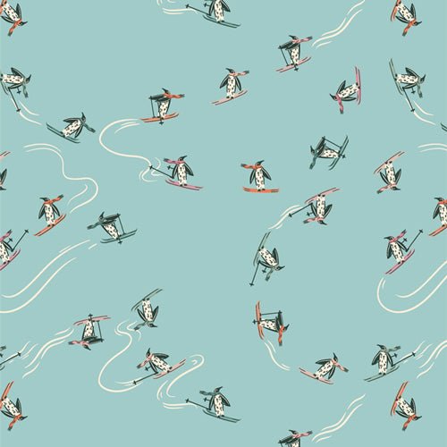 art gallery fabrics | patchworkstoff | christmas in the cabin | snow rush