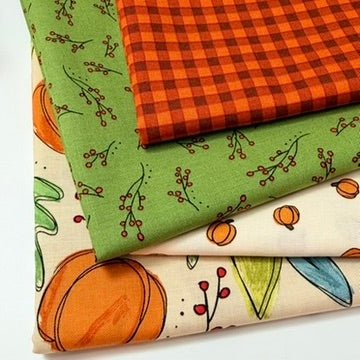 andover fabrics | patchworkstoff | harvest home | harvest berries olive - floydthefox