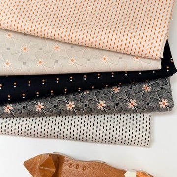 andover fabrics | patchworkstoff | nightfall | stitch line cream - floydthefox