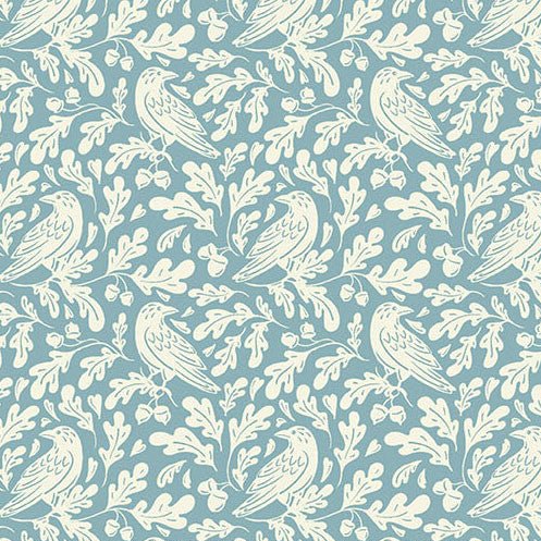 andover | patchworkstoff | oakleigh | autumn cloud blue - floydthefox