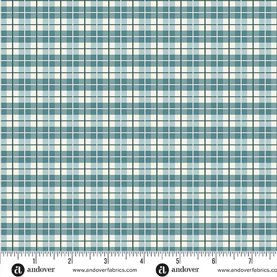 andover | patchworkstoff | oakleigh | little plaid dusk - floydthefox