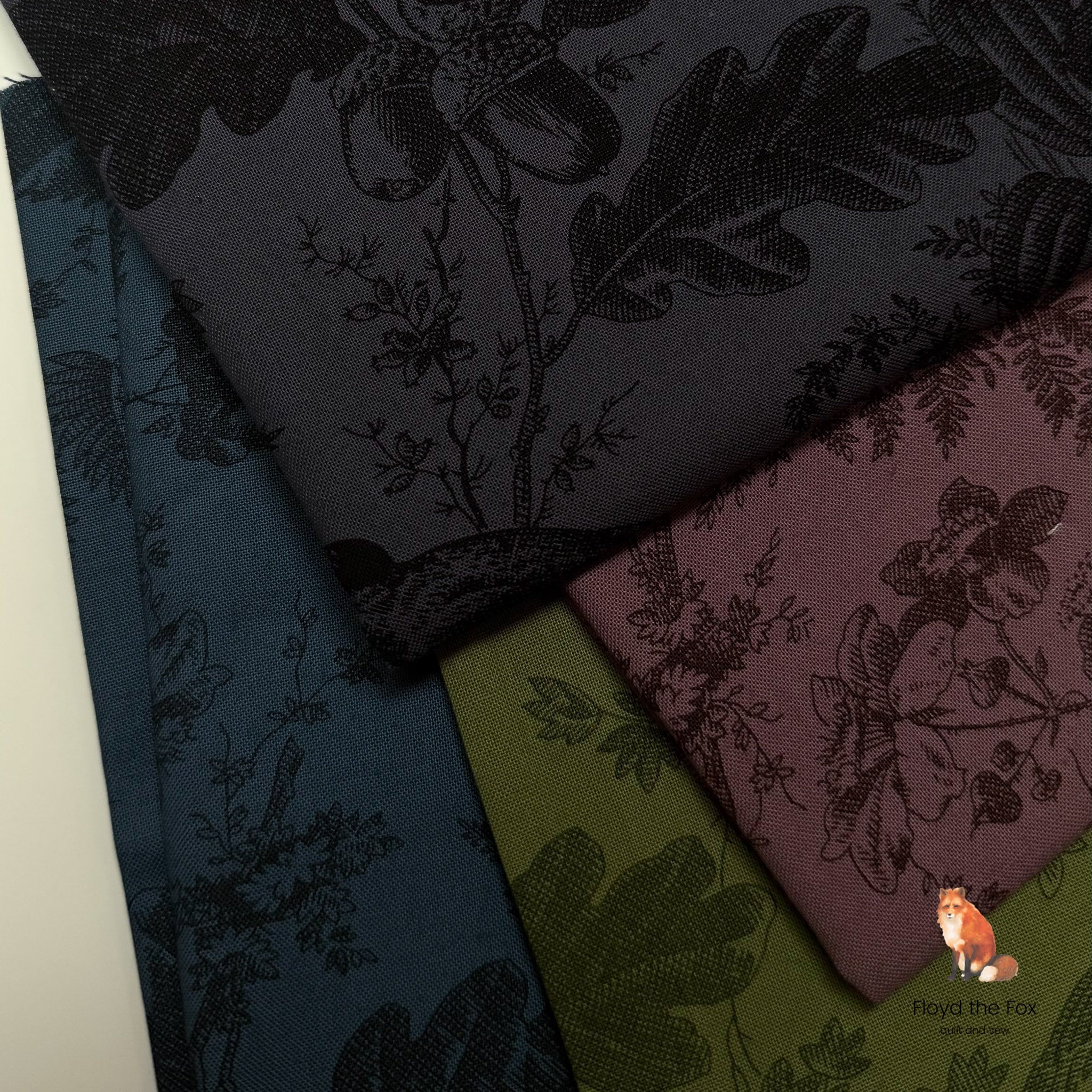 andover | patchworkstoff | vermont | charcoal - floydthefox