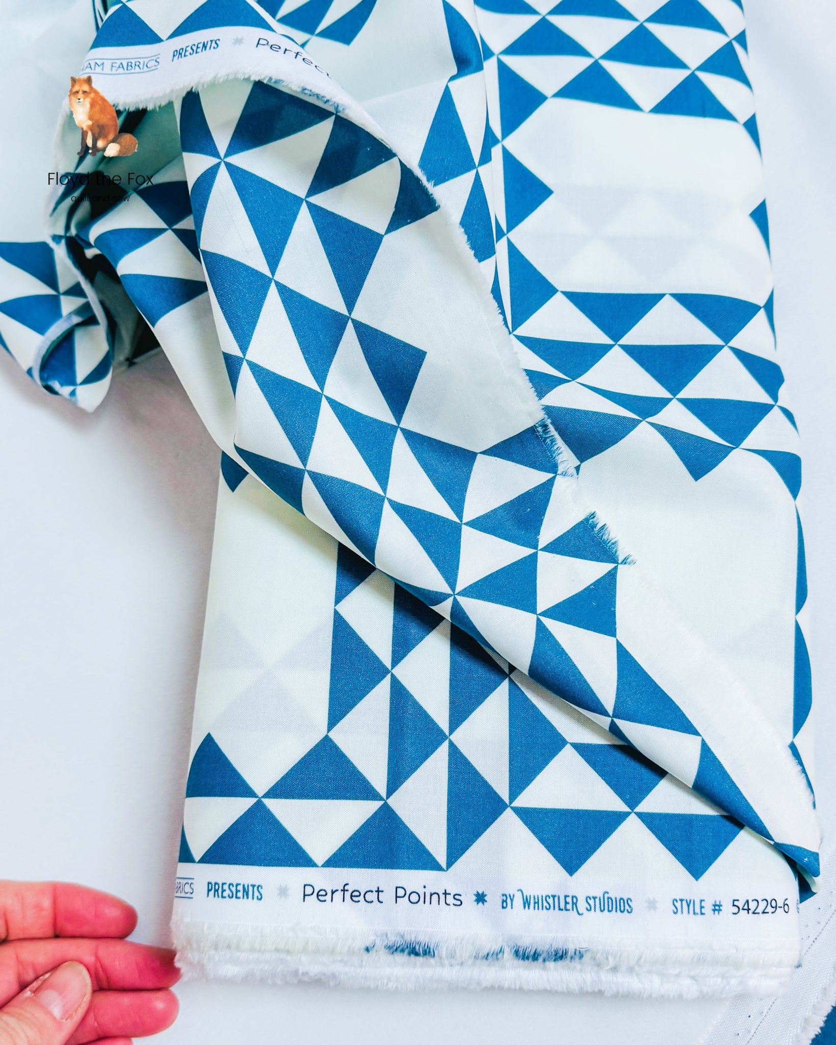 anleitung wholecloth quilt von windham fabrics - floydthefox