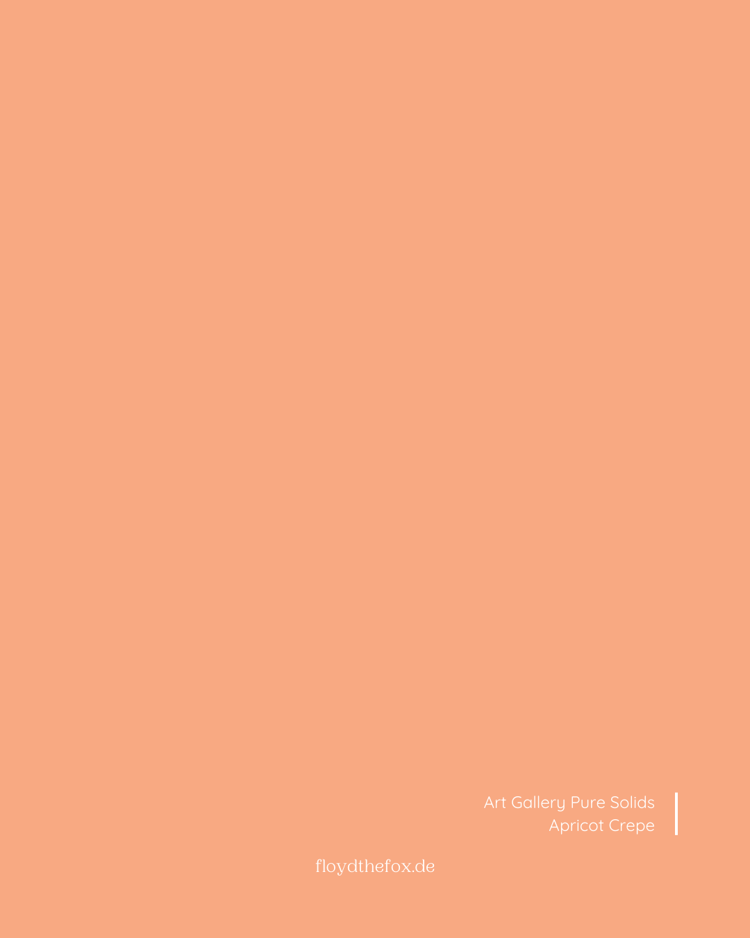 apricot crepe | art gallery PURE solids - floydthefox