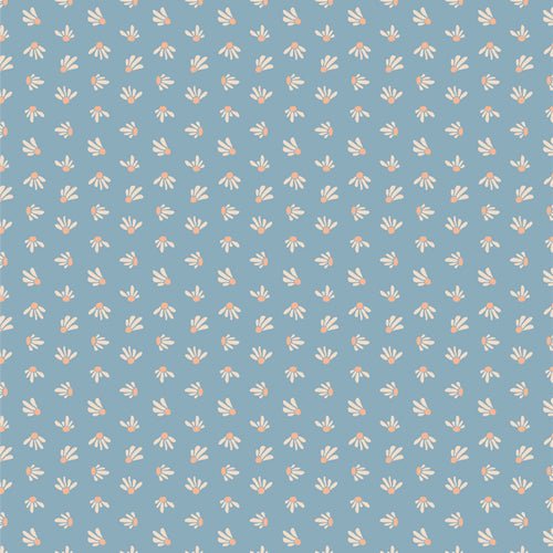 art gallery fabrics | evolve | coneflower cerulean - floydthefox
